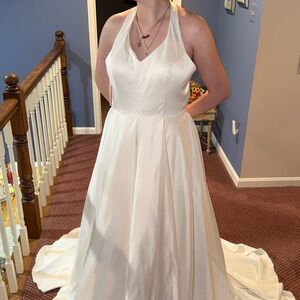 Alyce Paris Formal Gown 14 Ivory 158826 NEW NWT